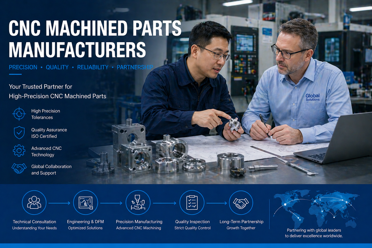 CNC machined parts manufacturers