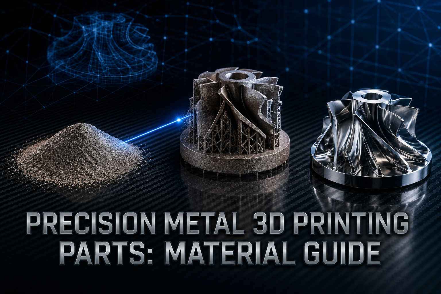 Precision Metal 3D Printing Parts Material Guide 