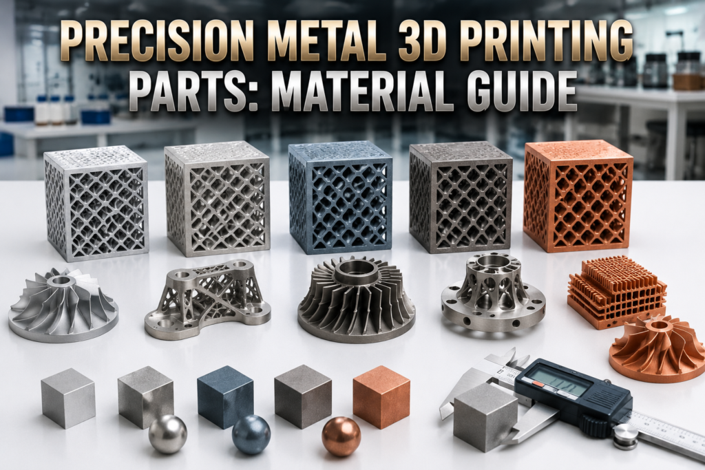Precision Metal 3D Printing Parts Material Guide (4)