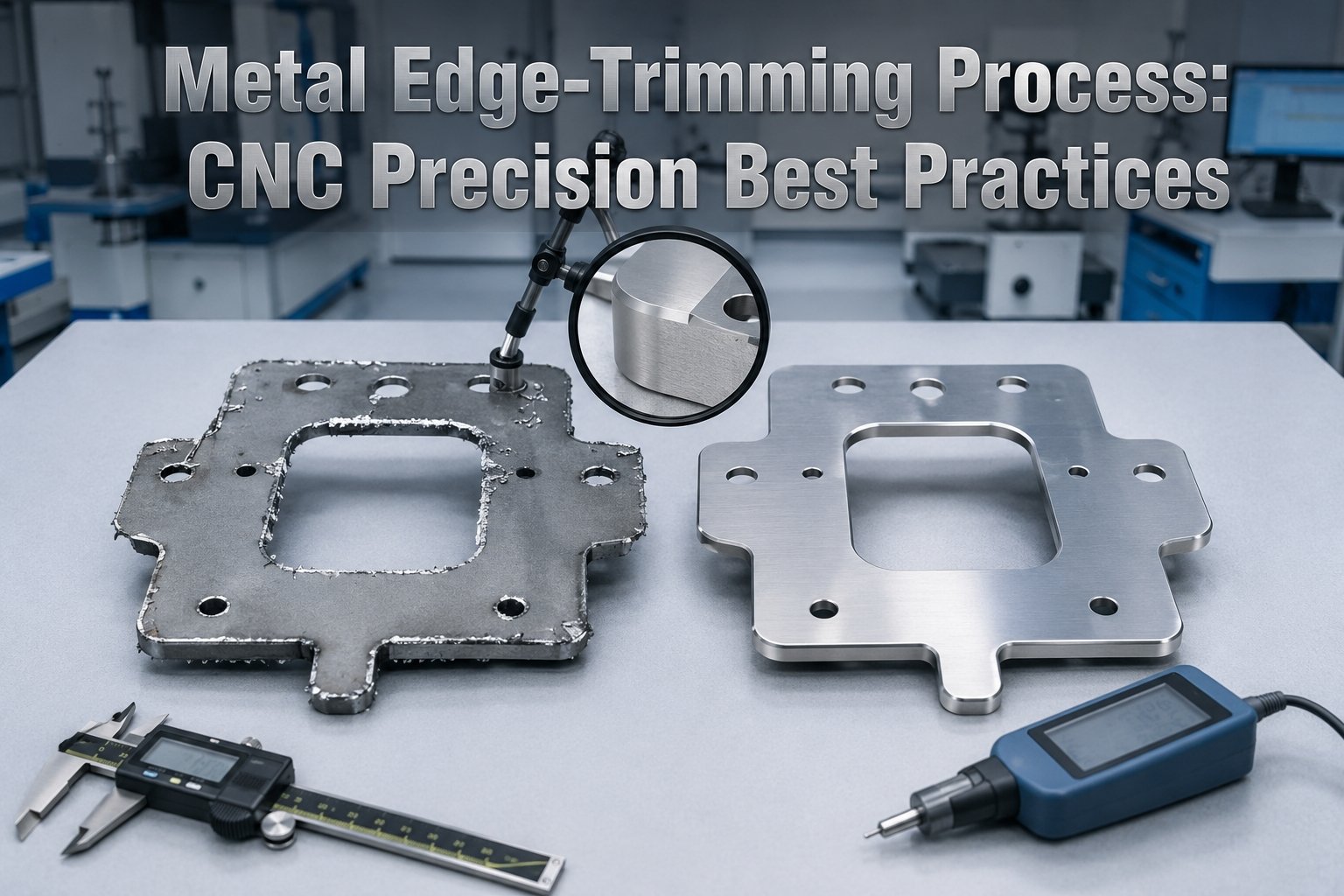 Metal Edge-Trimming Process CNC Precision Best Practices