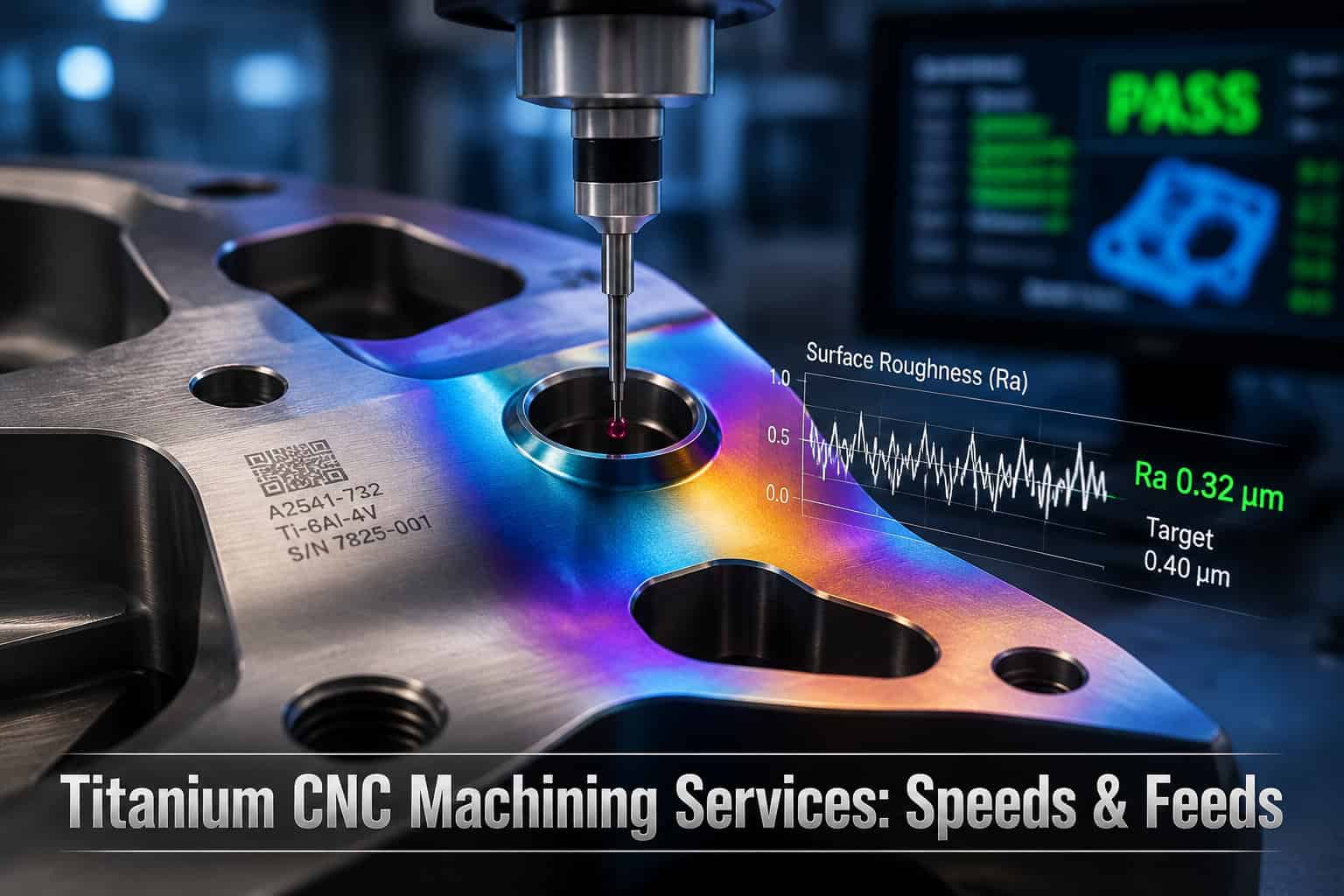Titanium CNC Machining Services Speeds & Feeds