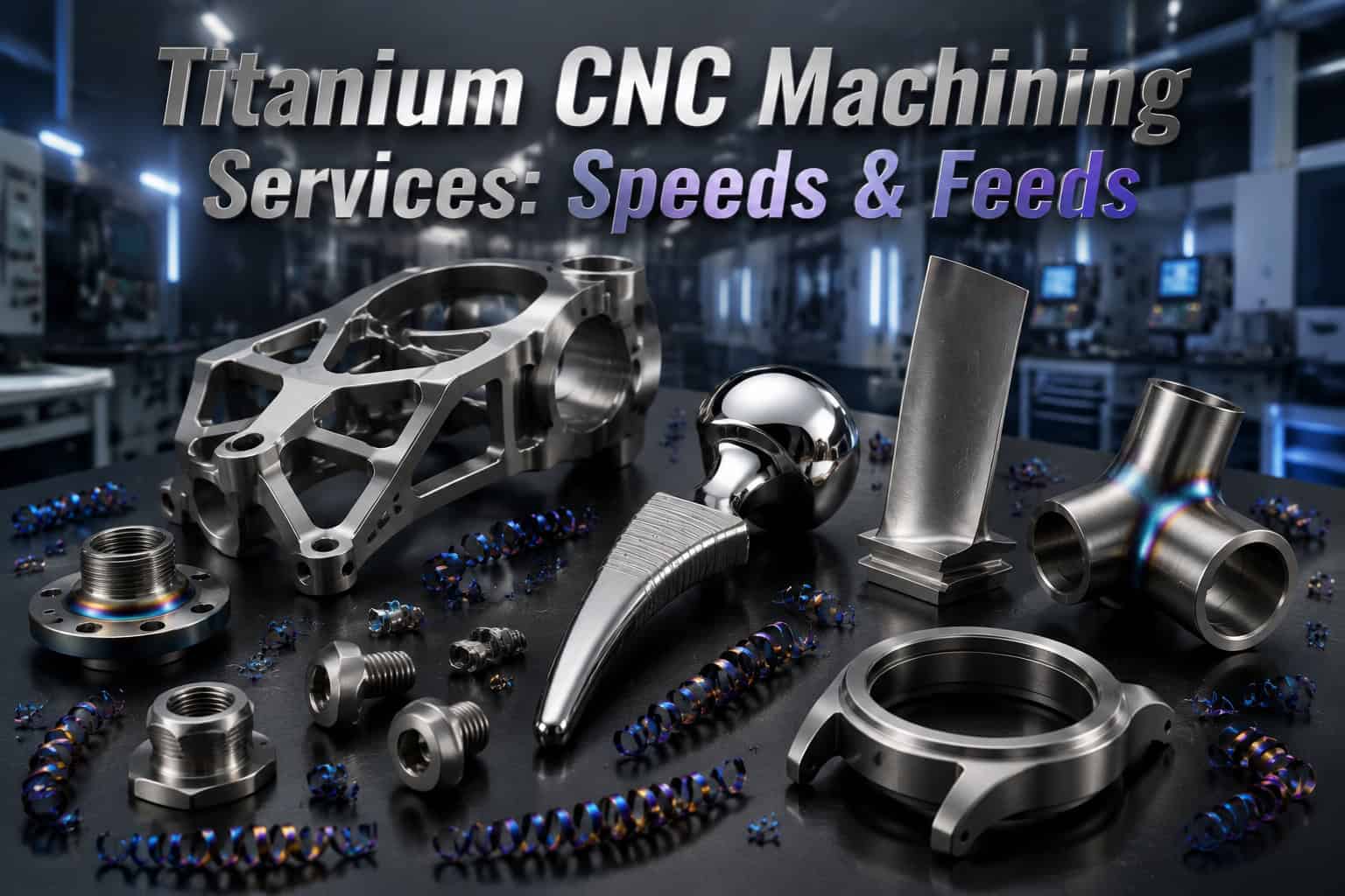 Titanium CNC Machining Services Speeds & Feeds