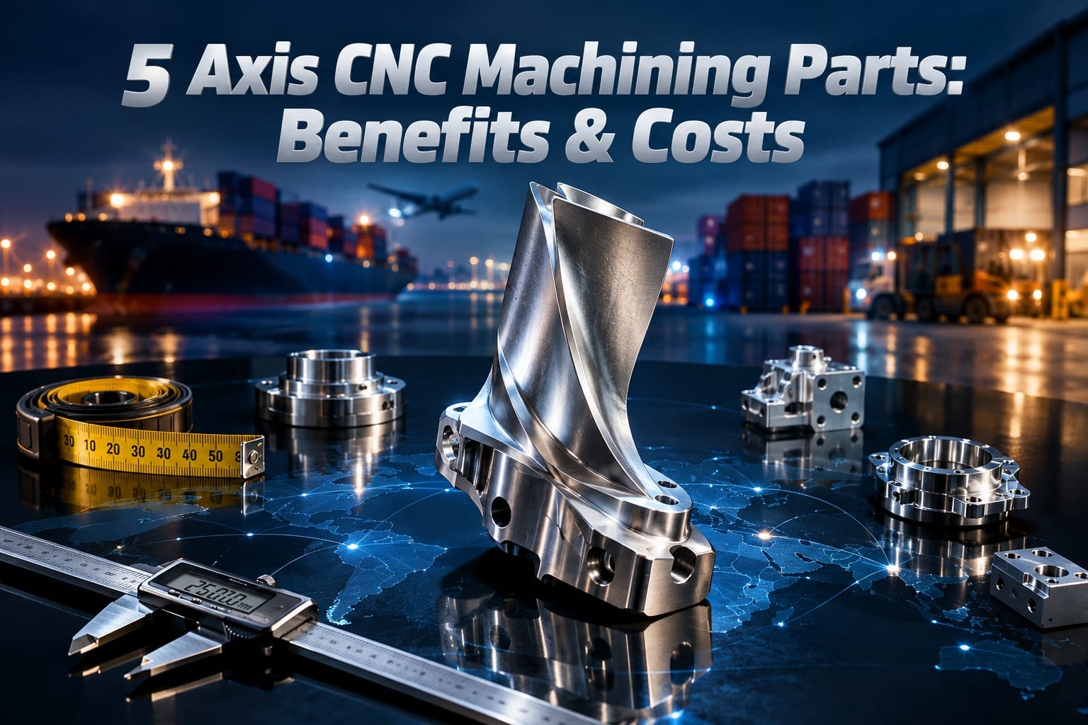 5 Axis CNC Machining Parts Benefits & Cost