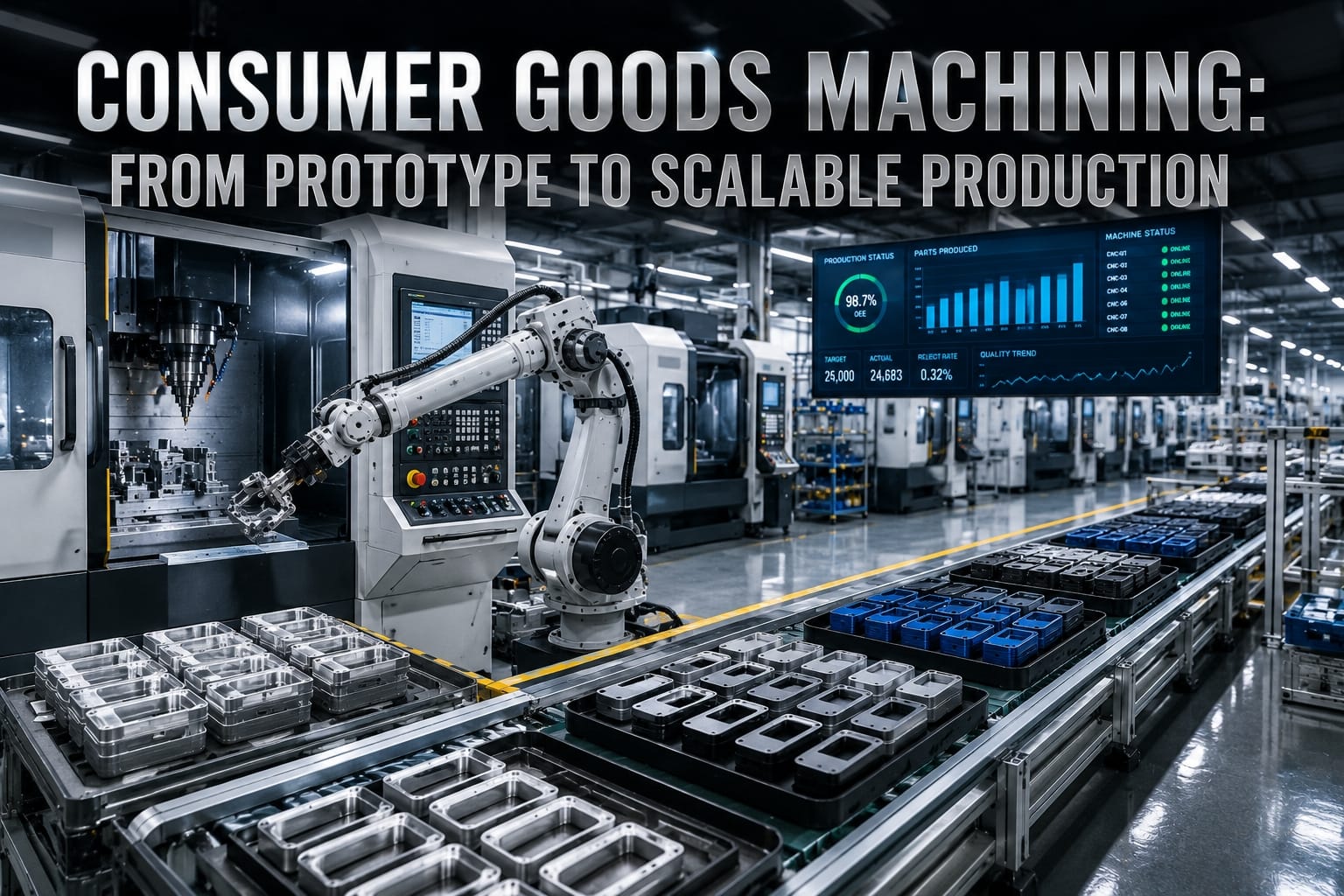 Consumer Goods Machining From Prototype to Scalable Production