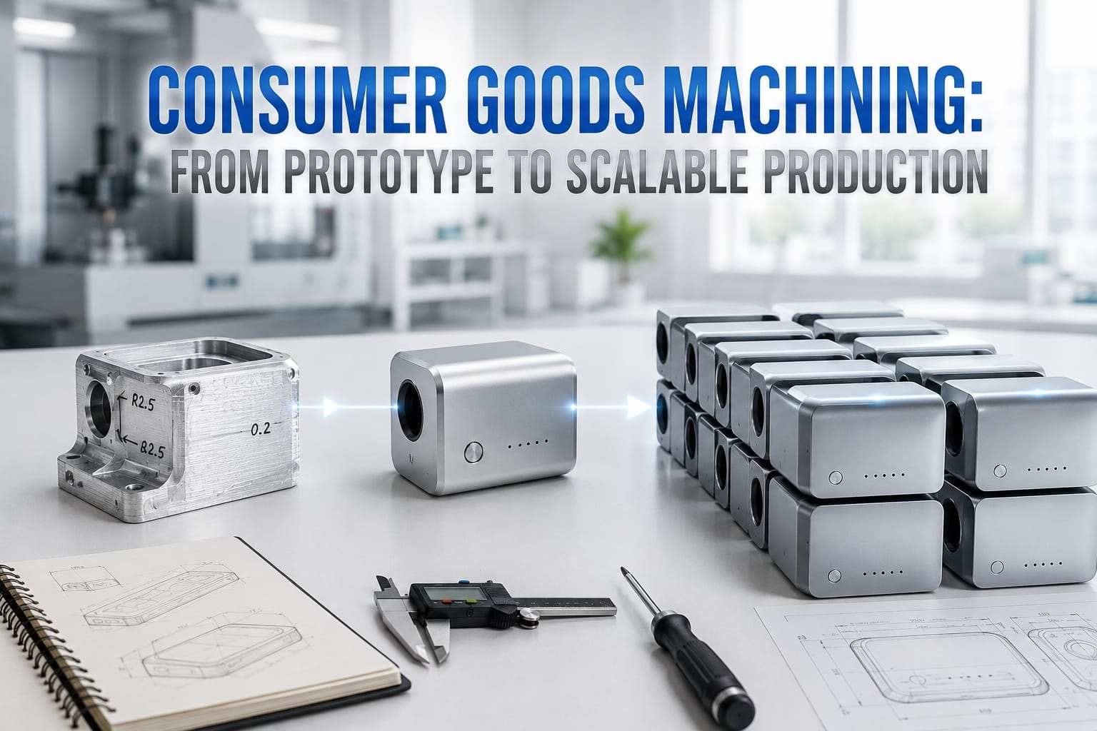 Consumer Goods Machining From Prototype to Scalable Production