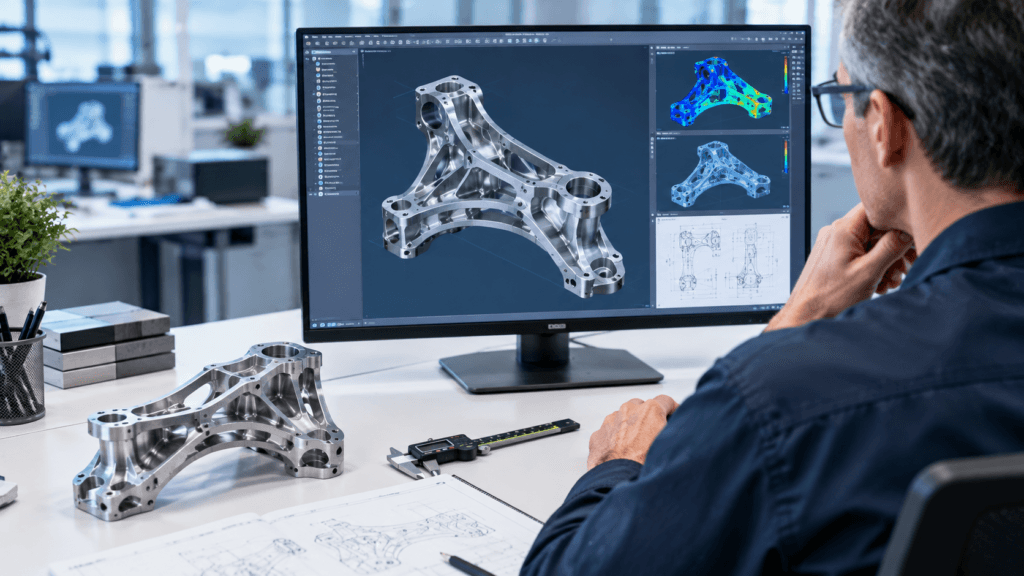 3D CAD Design Workstation for Engineers