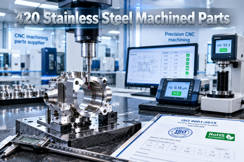 420 Stainless Steel Machined Parts