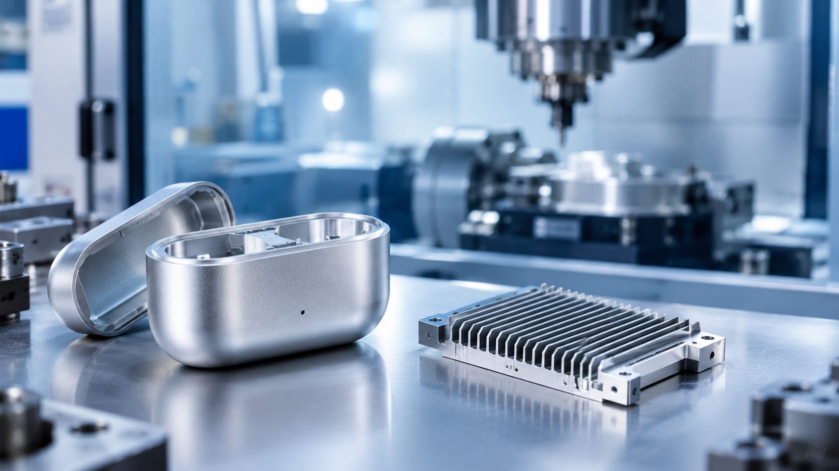 Precision Aluminum Parts and CNC Machine Tools
